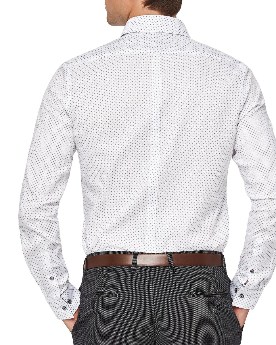 Chiswick Shirt, White/Navy, hi-res